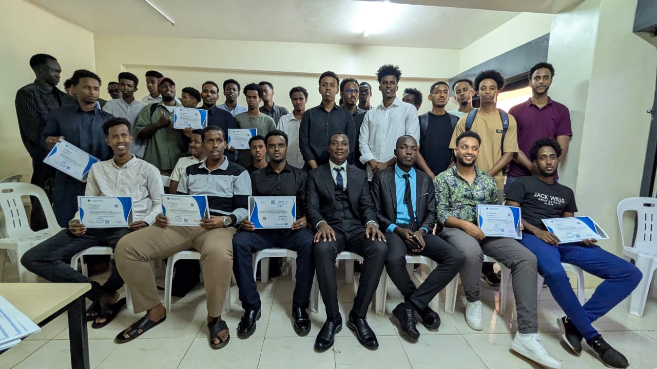 Internship Group Picture for May 2025